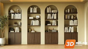 Bookcase Skp Files